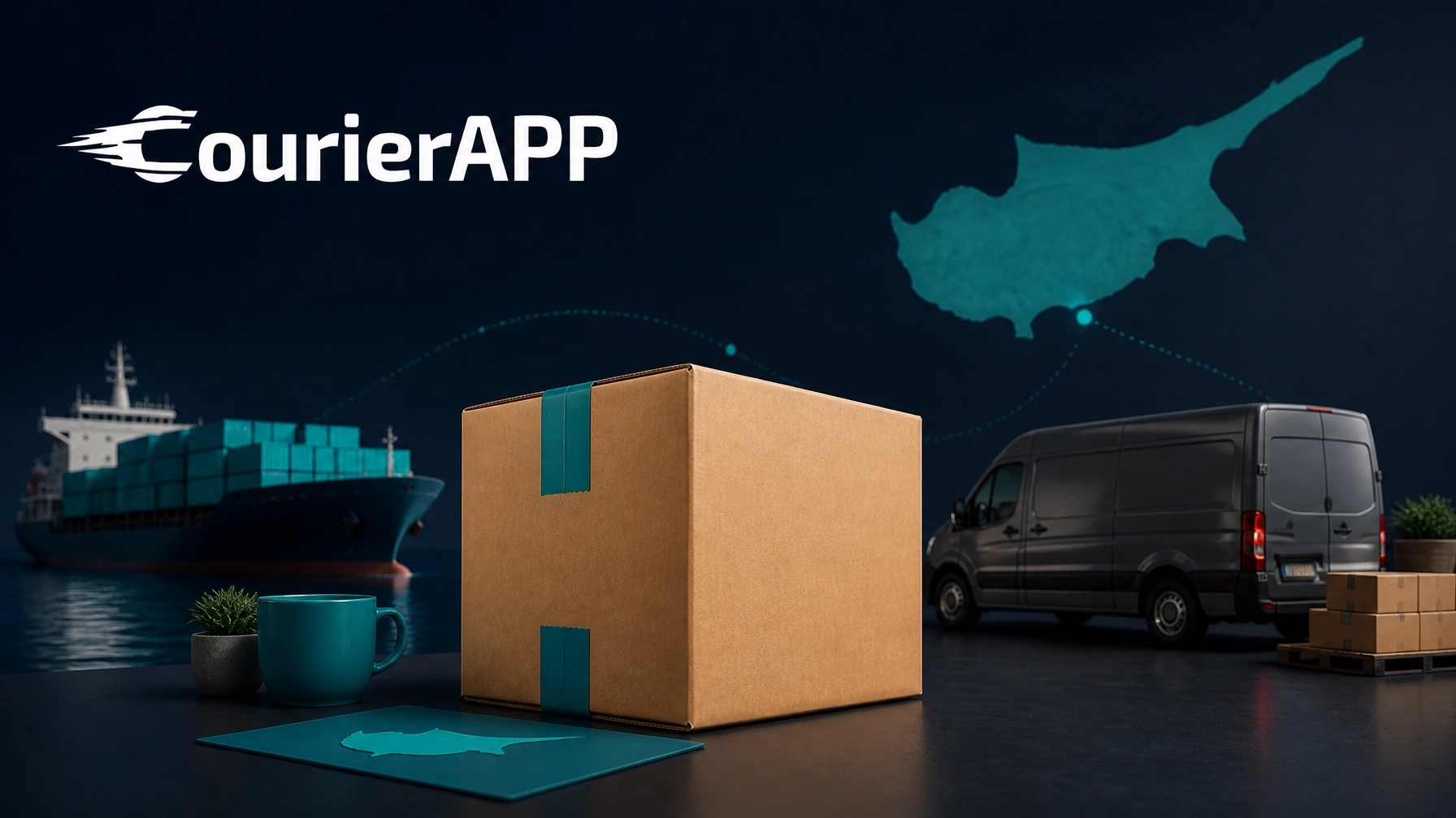 Cheap courier to Cyprus from Greece with Economy and Express options